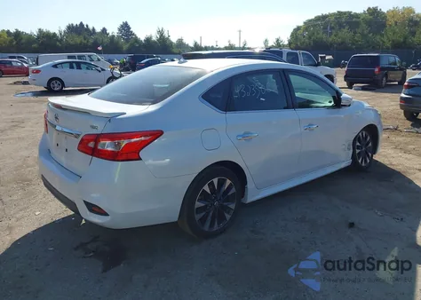 2017 Nissan Sentra Sr z USA, uszkodzony, nr VIN 3N1AB7AP8HY206495